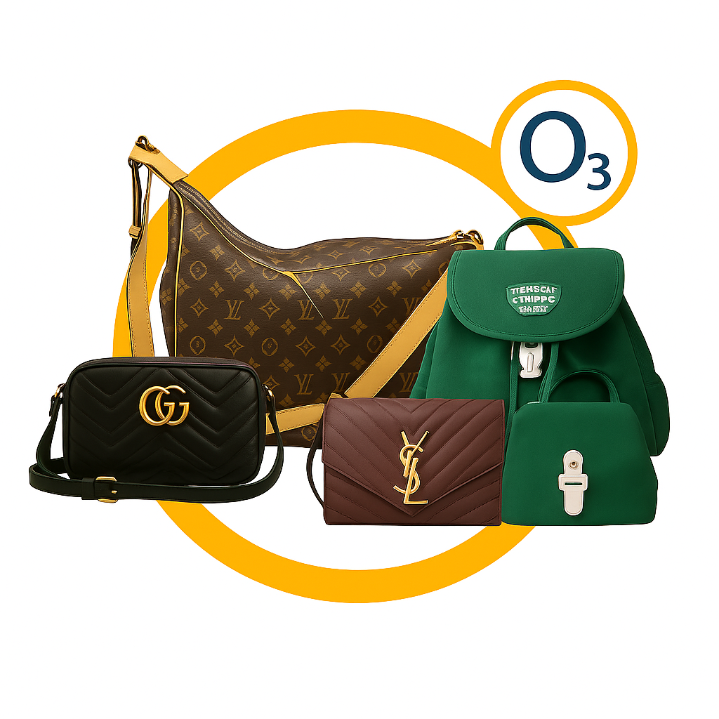 Ozonreinigung Designer Handtasche